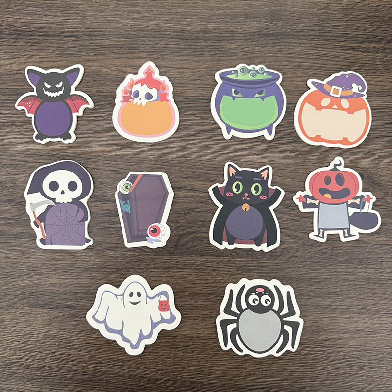 200Pages Halloween Theme Memo  - Memo Pad Sticky ulasan dan harga