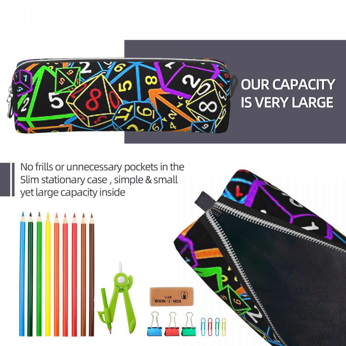 D And D (Dungeons And Dragons) - Pen Pouch Roll ulasan dan harga