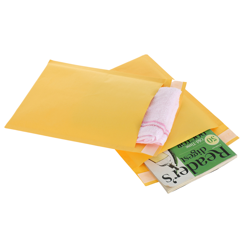 50PCS Kraft Paper Bubble Maile - Letter Envelope Kraft ulasan dan harga