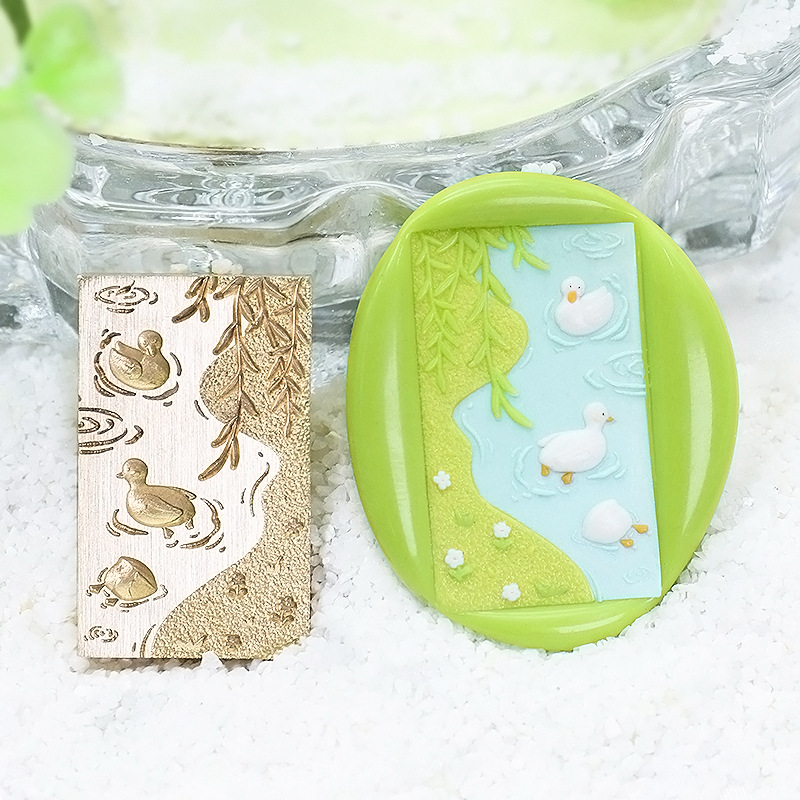 Little Duck Wax Seal Stamp Hea - Wax Seal Stamp Kit ulasan dan harga