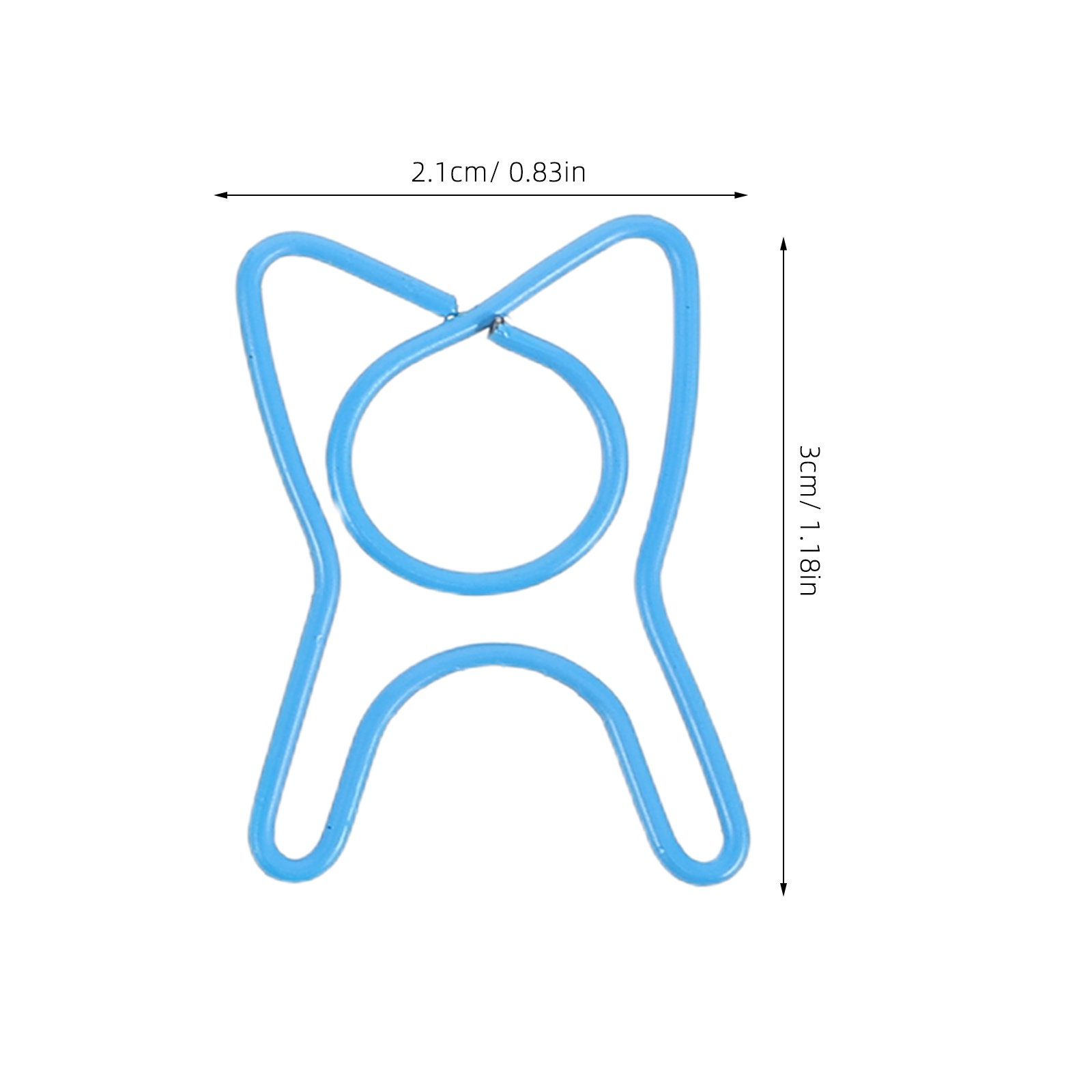 100Pcs Colorful Tooth Shaped P - Binder Clip Assorted ulasan dan harga