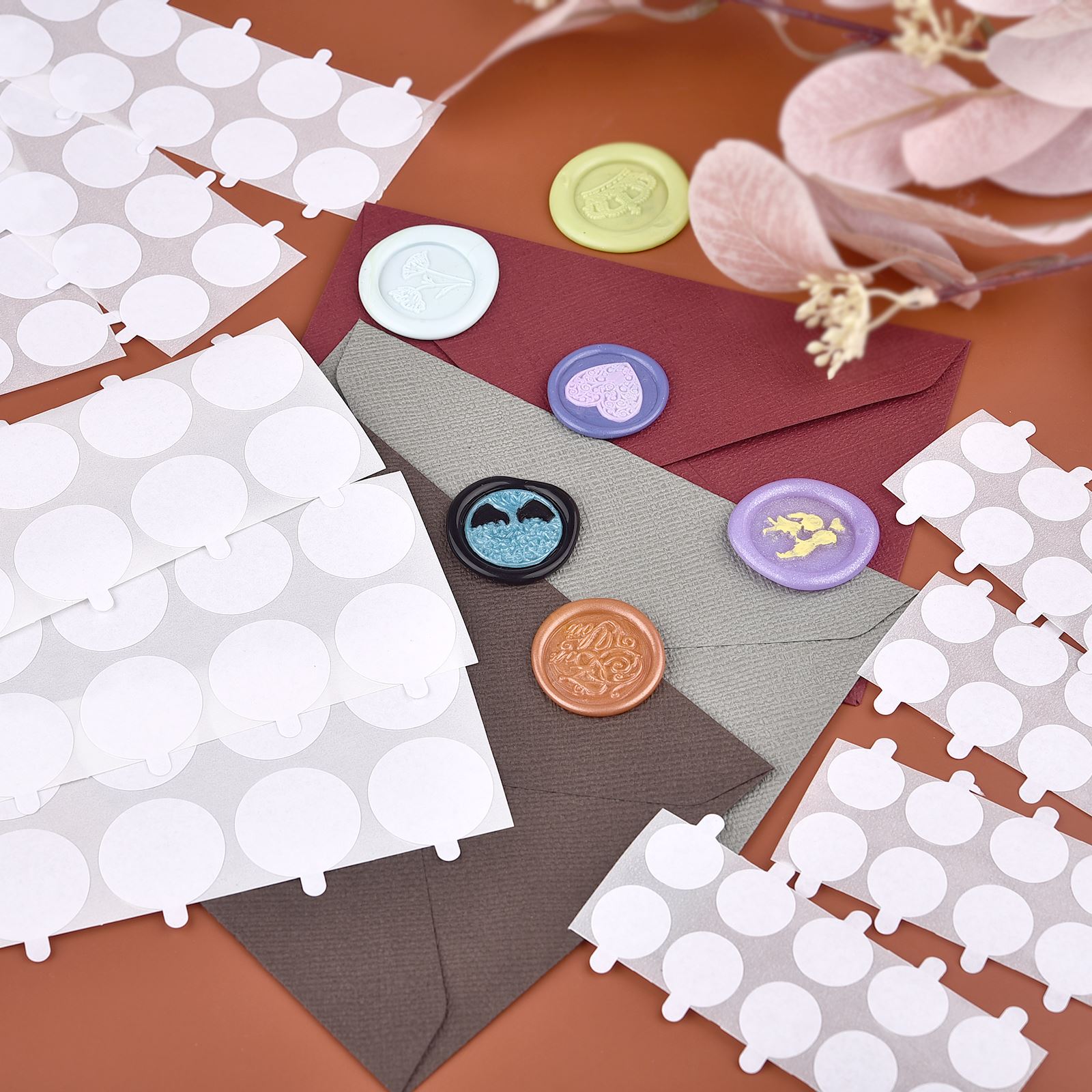 50Pcs Wax Seal Stamp Double-Si - Wax Seal Stamp Kit ulasan dan harga