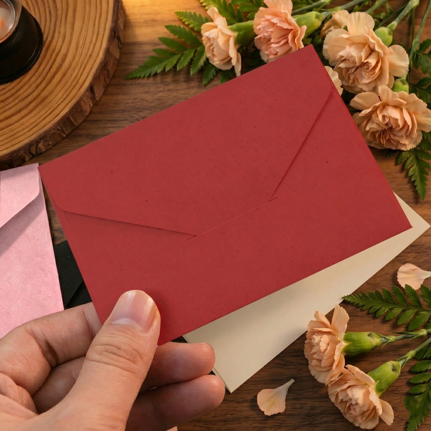 20/50/pcs Kraft Envelopes Gift - Letter Envelope Kraft ulasan dan harga