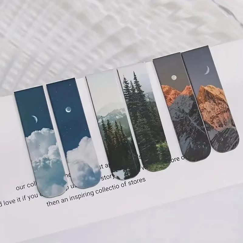 2Pcs/Set Magnetic Bookmarks Be - Paperclip Magnetic Set ulasan dan harga