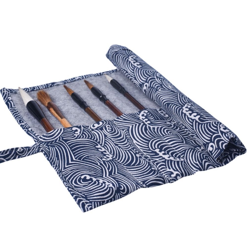 Chinese Style Roll Pen Curtain - Pen Pouch Roll ulasan dan harga