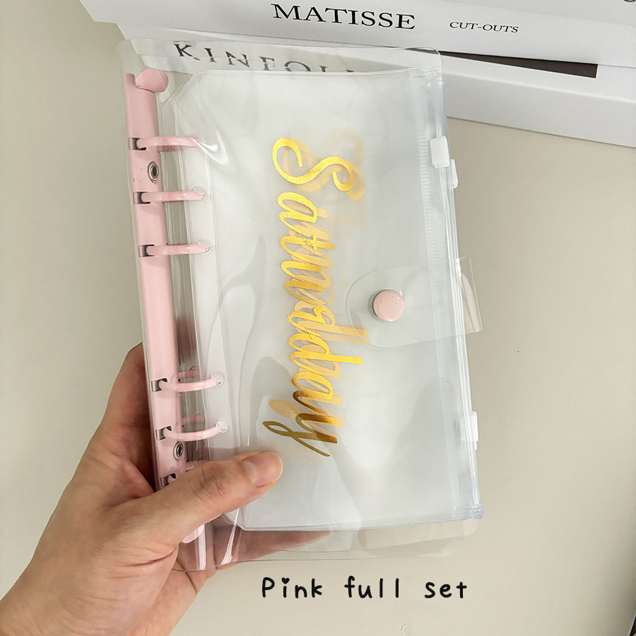 Sharkbang 1 Set A6 Macarone Bi - Planner Weekly Budget ulasan dan harga