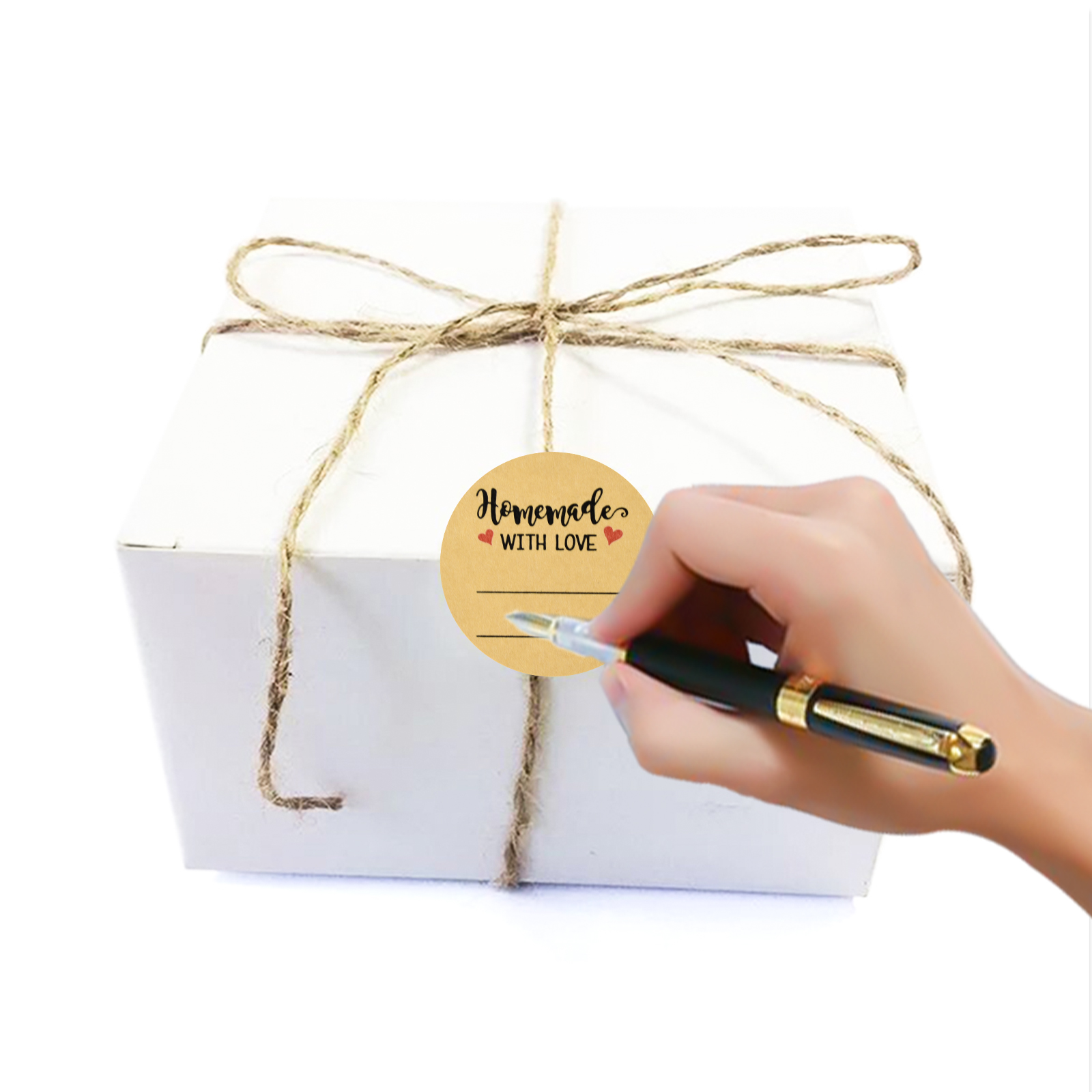 200Pcs 2-Inch Round Writable K - Sticker Label Roll ulasan dan harga