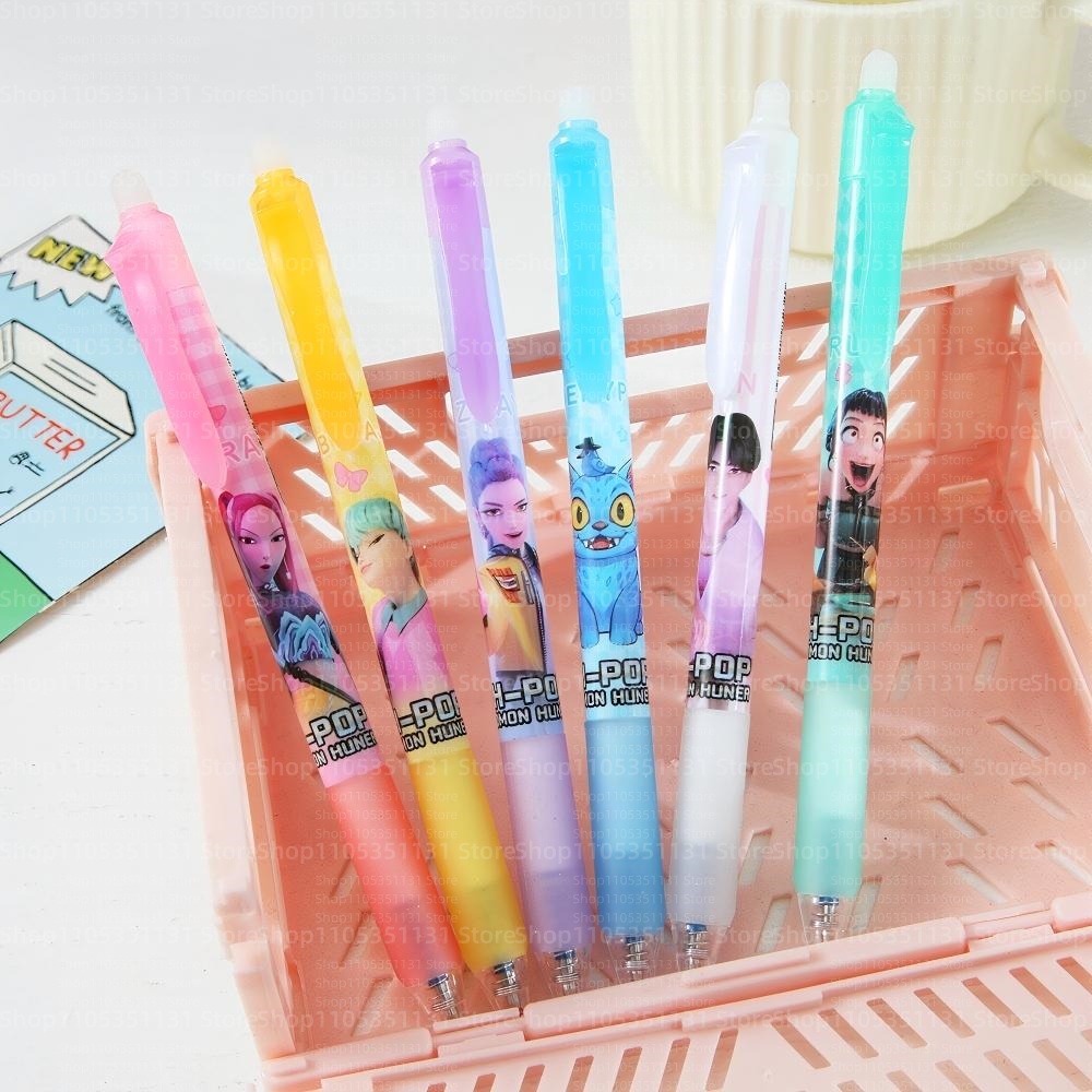 Anime Girl Group Erasable Pens - Gel Ink Pen Set ulasan dan harga
