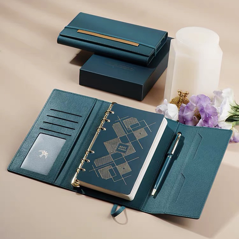 A6 Hardcover Loose-leaf Journa - Journal Leather Hardcover ulasan dan harga