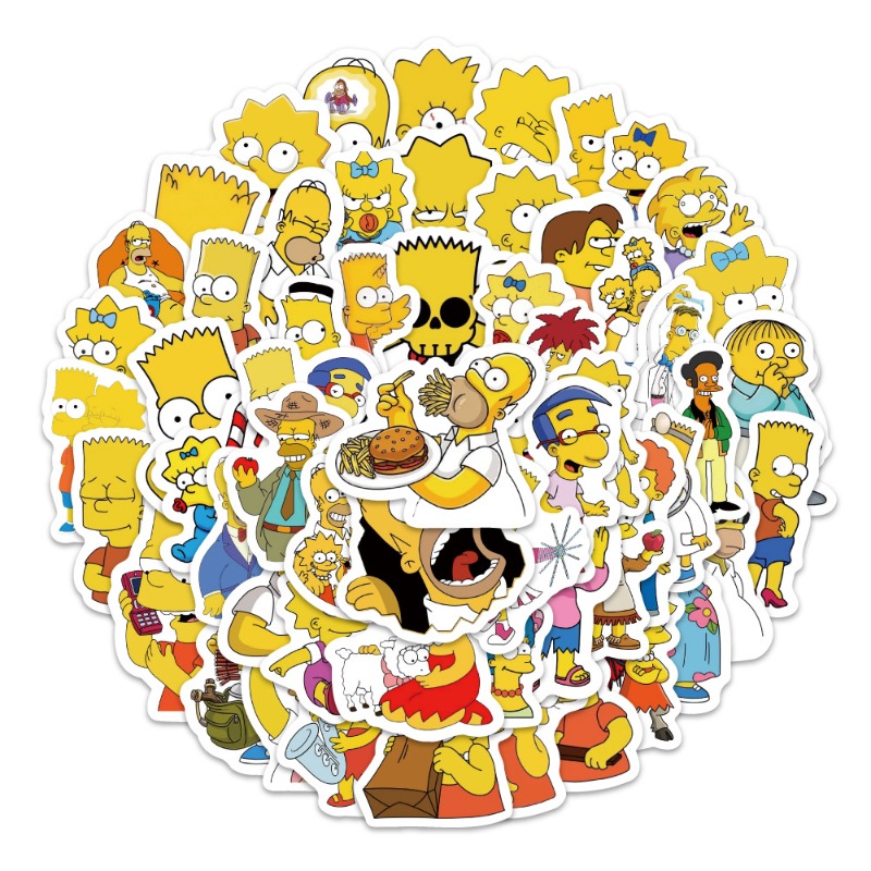 The Simpsons Homer Marge Bart  - Memo Pad Sticky ulasan dan harga
