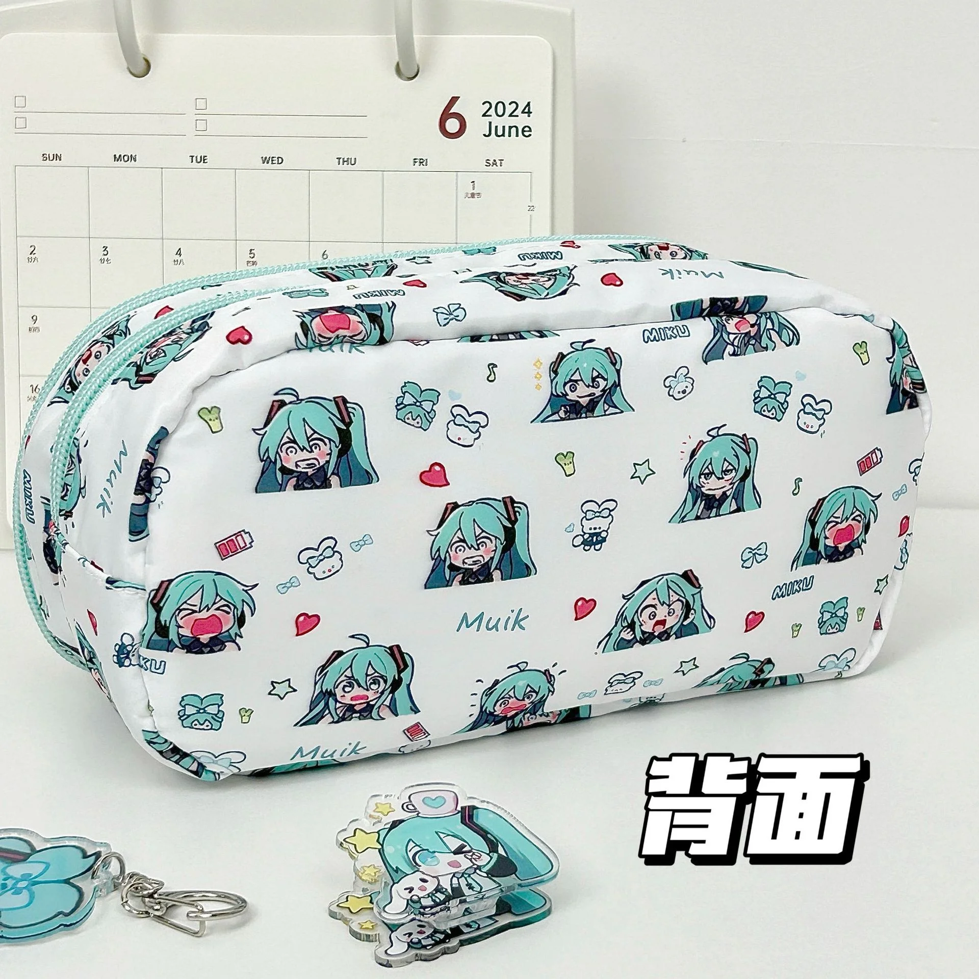 Hatsune Miku Cute Large Capaci - Pencil Case Large ulasan dan harga