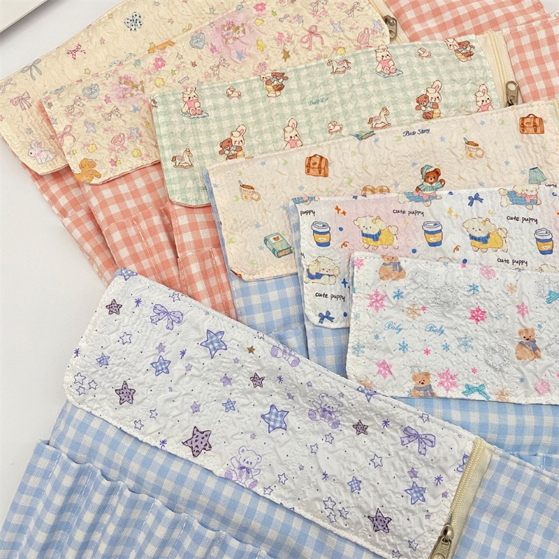 Cute Cartoon Embossed Pencil R - Pen Pouch Roll ulasan dan harga