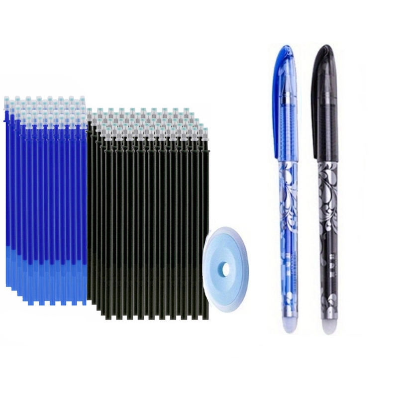 103pcs/set Black Blue Ink Eras - Gel Ink Pen Set ulasan dan harga