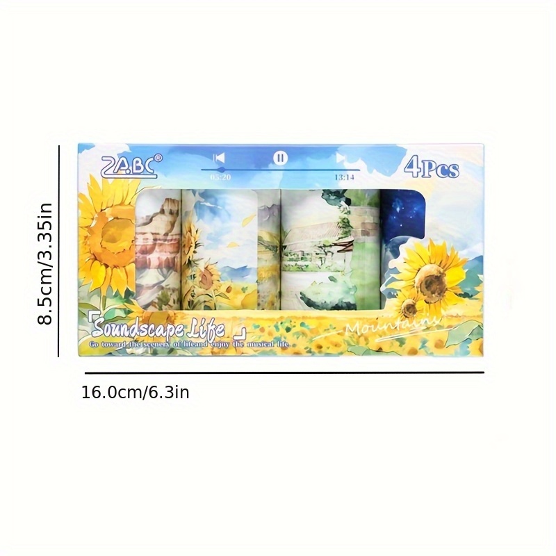 4Roll Landscape Pattern Decora - Memo Pad Sticky ulasan dan harga