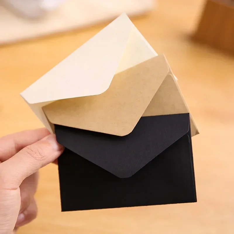 20/40/80PCS Classical White Bl - Letter Envelope Kraft ulasan dan harga