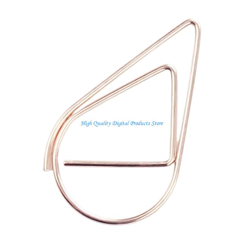 U2JE 100Pcs Assorted Fashion M - Binder Clip Assorted ulasan dan harga