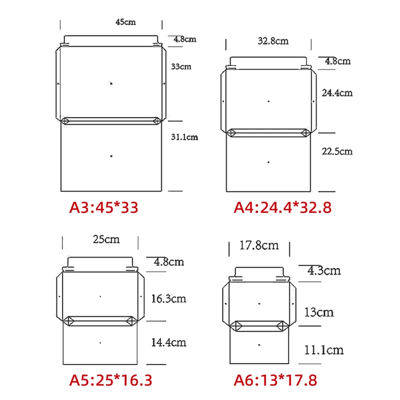30pcs Envelope A3 A4 A5 A6 Pos - Letter Envelope Kraft ulasan dan harga