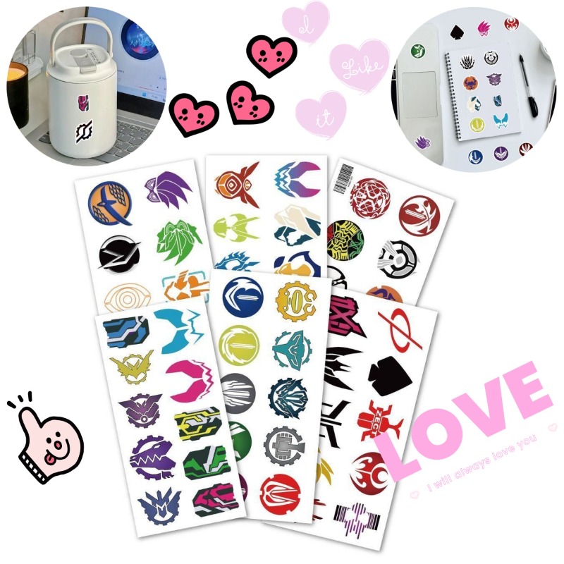 60 Sheets Kamen Rider Logo Sti - Memo Pad Sticky ulasan dan harga